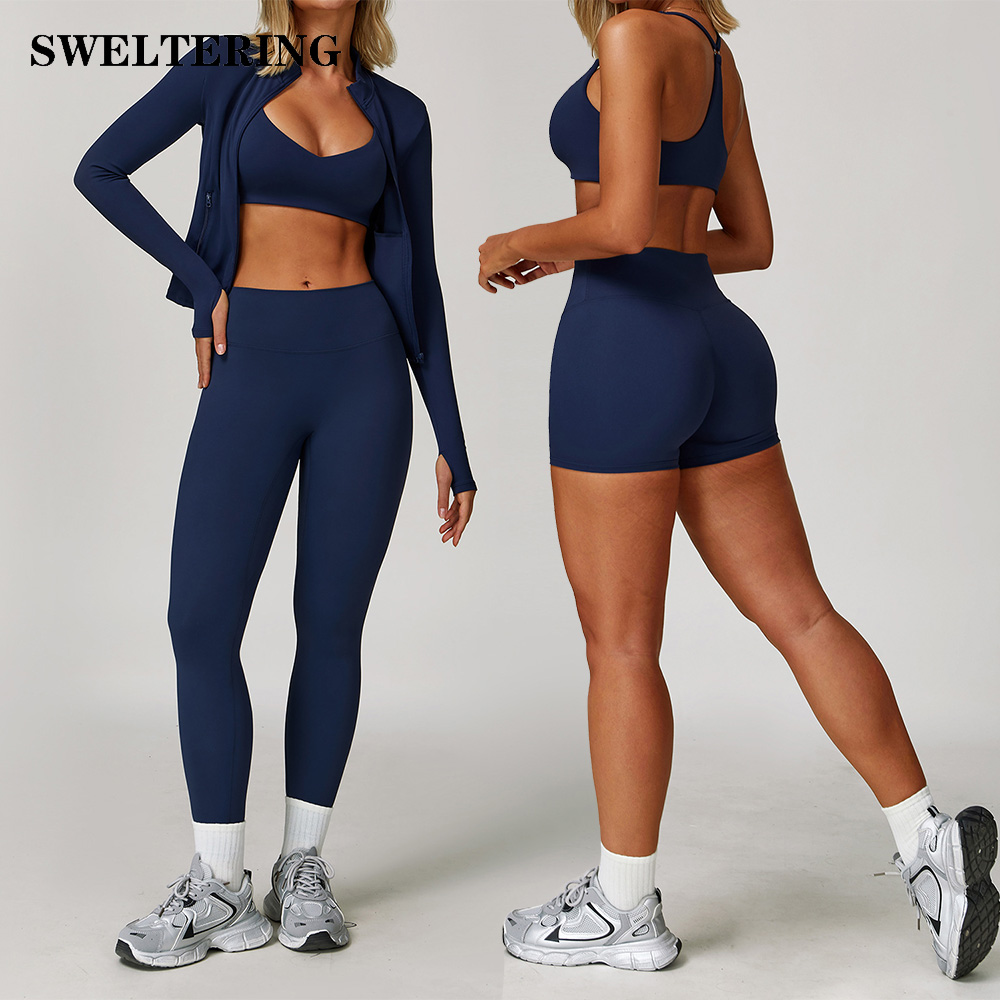 Home Gym Leg Press - 2/3 個スポーツウェアシームレスヨガセットジム服スポーツウェアヨガスーツ女性のためのフィットネスセットジャージスポーツブラジムレギンス