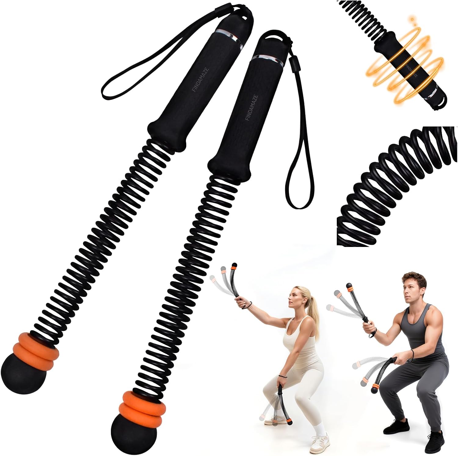Home Gym Full Setup - ロープレスバトルロープ 調節可能な抵抗力のあるロープレスバトルロープ ホームジム用 全身ワークアウト フィットネストレーニング機器