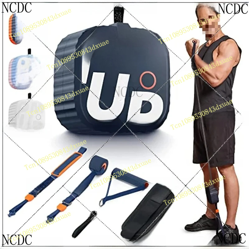 Home Gym App - ホームフィットネス機器 4.4-44ポンド調整可能抵抗バンド ポータブルポケットジムシステム UNITREE PUMP アプリ対応