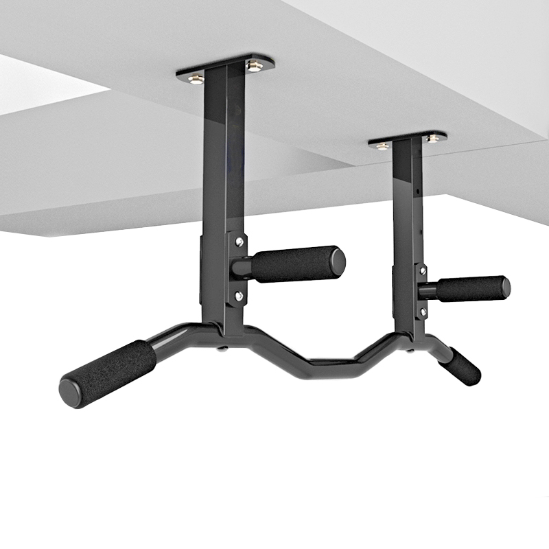 Home Gym Leg Press - 壁に取り付けられたプルアップバージムホーム多機能チンアップバーグリップ屋内ルーフ水平バースポーツ平行ワークアウトエクササイズ