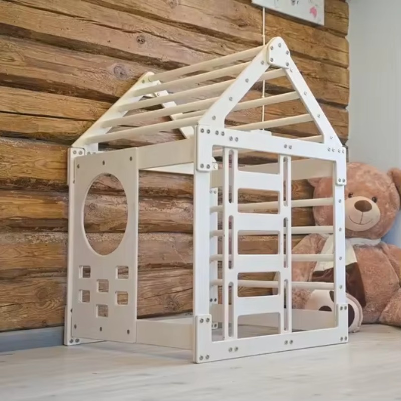 Home Gym For Toddlers - 子供用プレイハウスと滑り台、幼児用クライミング遊具、家庭用屋内遊園地