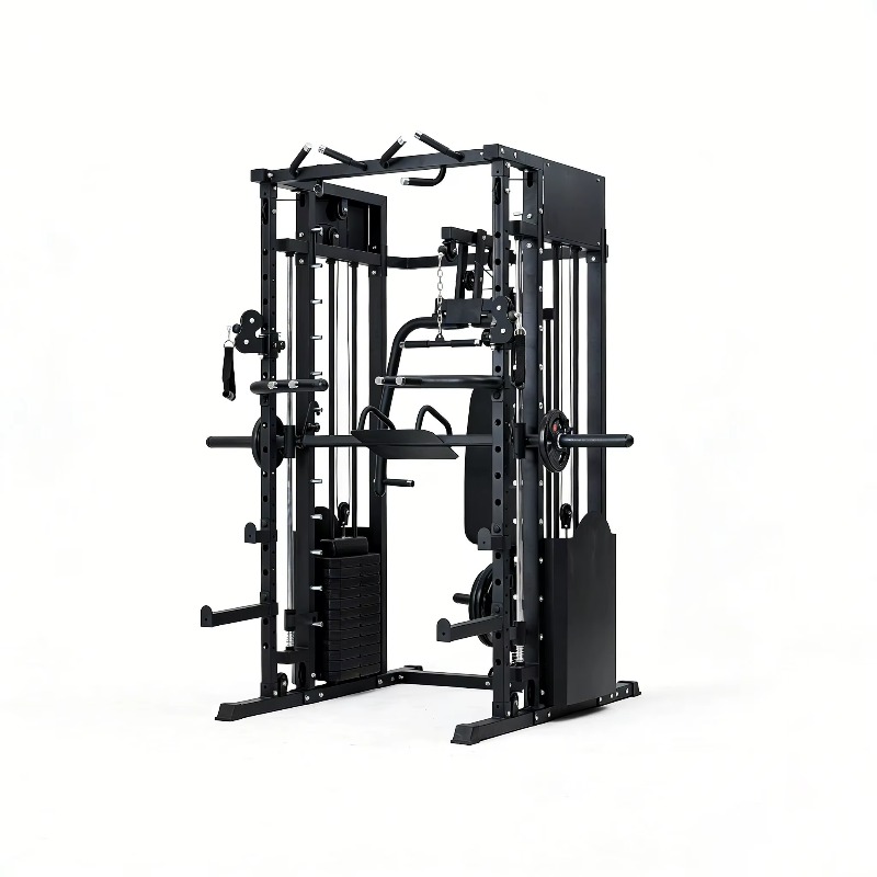 Home Gym Leg Machine - YTYIN 2026 多機能ホームジム機器 スミスマシン 多機能エクササイズ機 室内用コンパクトモデル