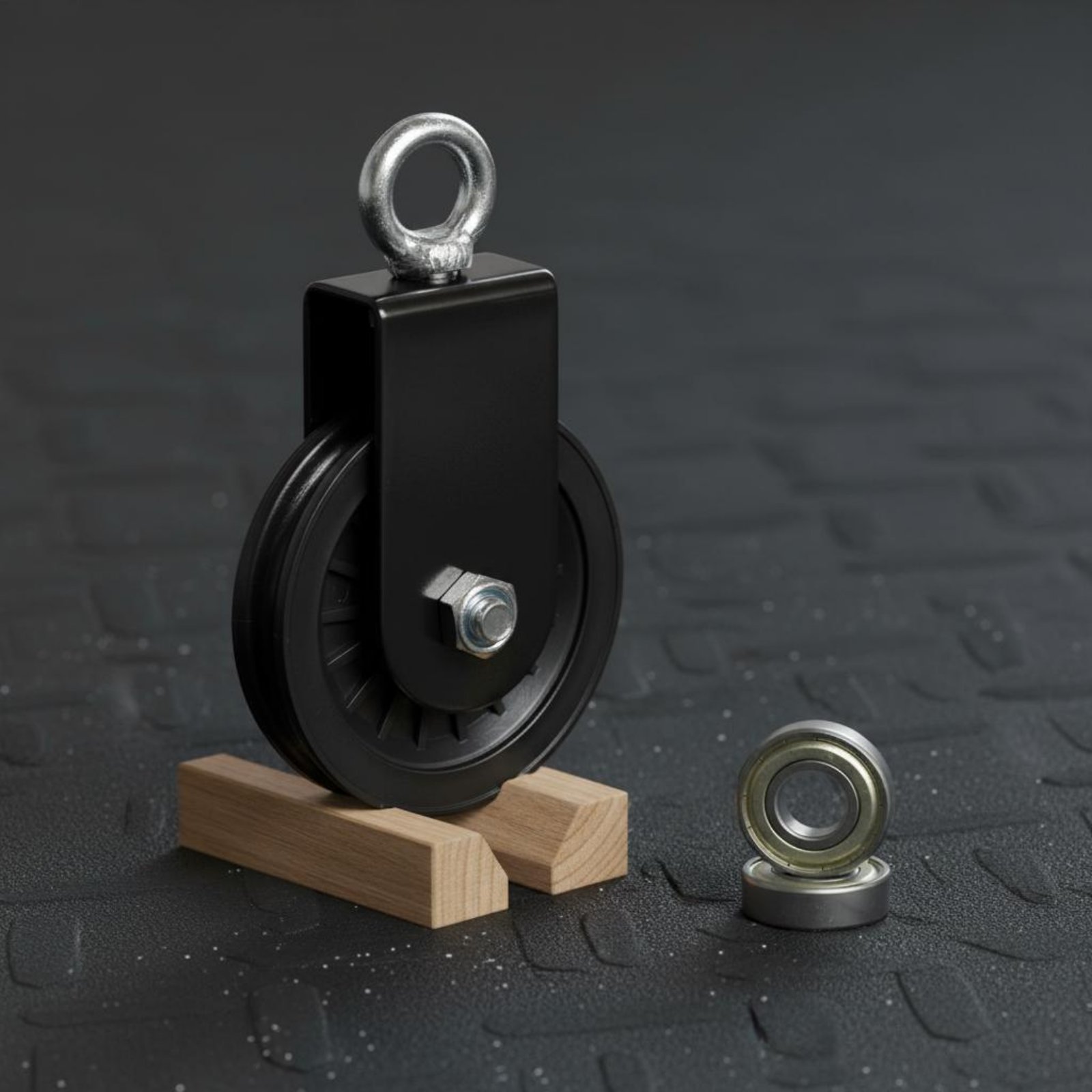 Home Gym Diy - DIYフィットネスプーリーブラケット 静音固定リフティングプーリー ホームジムケーブルマシンシステム用 ラットプルダウンワークアウトアクセサリー