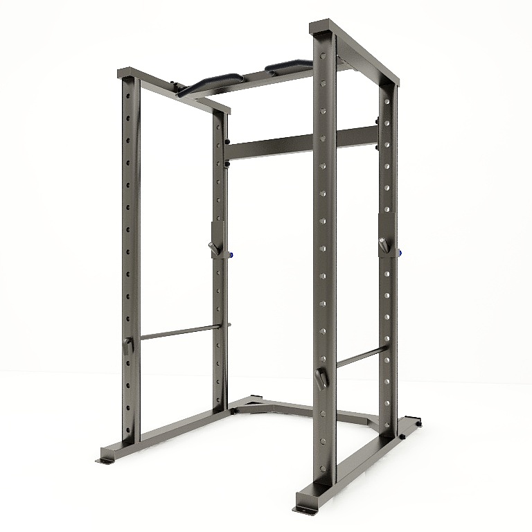 Home Gym Equipments - パワーケージ＆スクワットラック ウェイトリフティング用 全身筋力トレーニング器具 ホームジムおよび商業フィットネス用 1