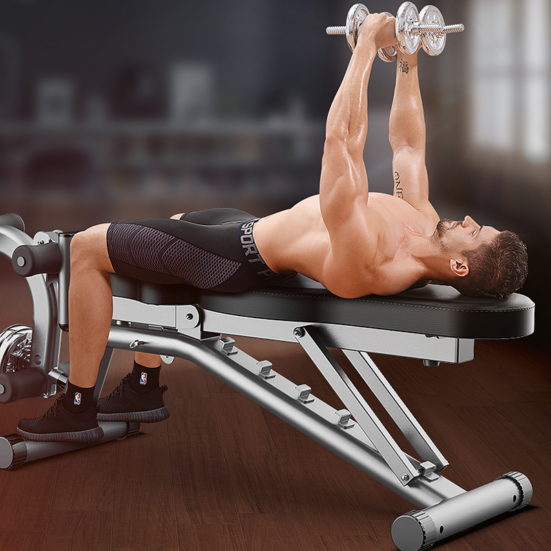 Home Gym Recommendations - YEJ-299 ジムコーチが推奨するホームスポーツチェアメンズプロフィットネスダンベルベンチのアップグレード版