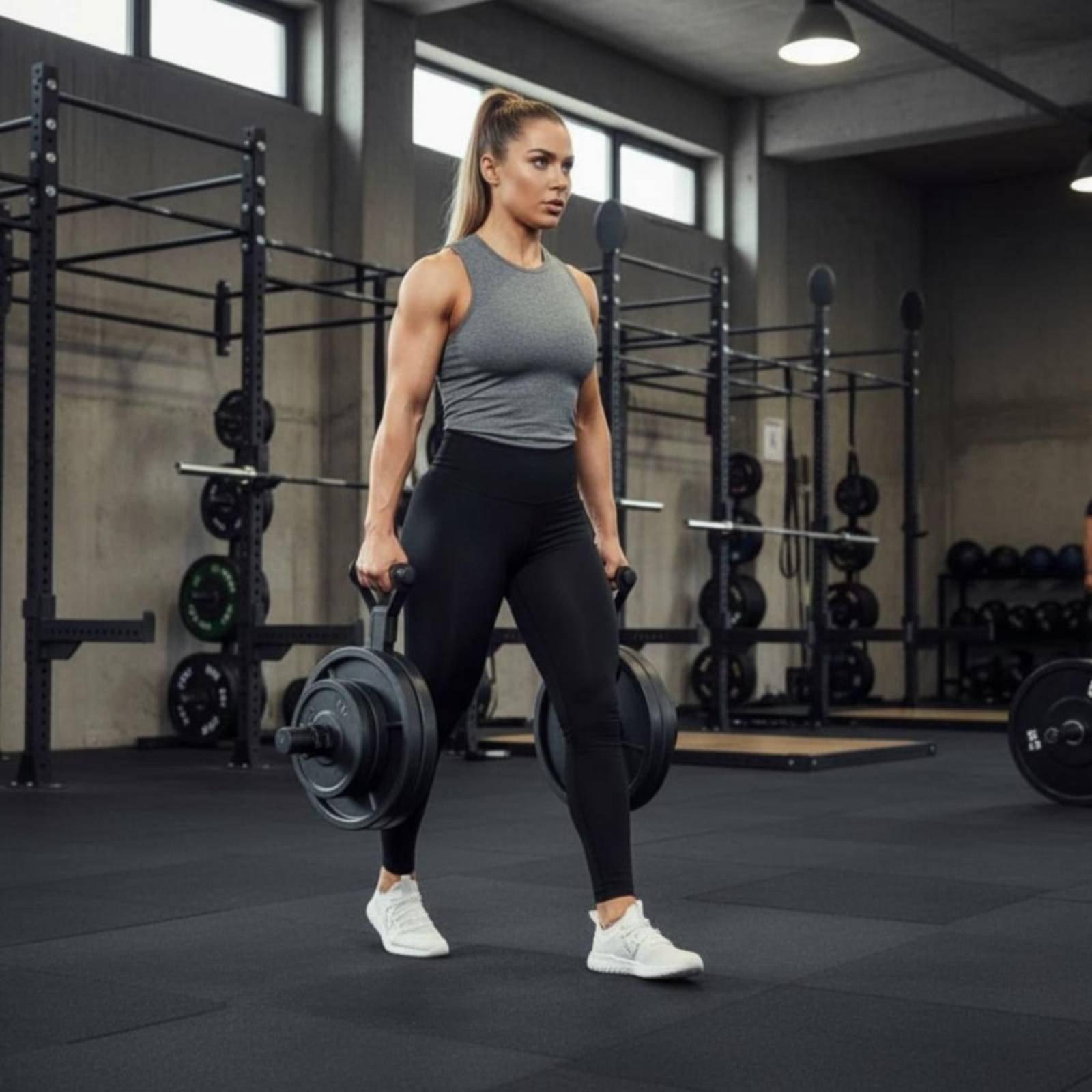 多サイズ対応バーベルプレートホルダーオーガナイザーラック、家 - Home Gym Equipments のレビューと価格