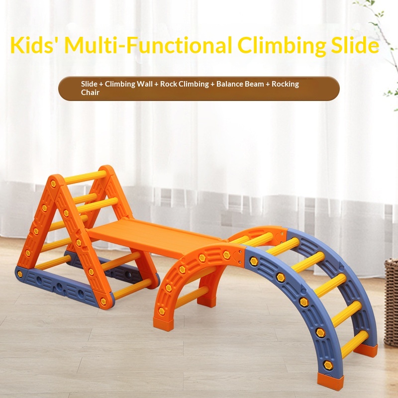 子供用滑り台 ベビー幼児用モンテッソーリ室内滑り台 クライミ - Home Gym For Toddlers のレビューと価格