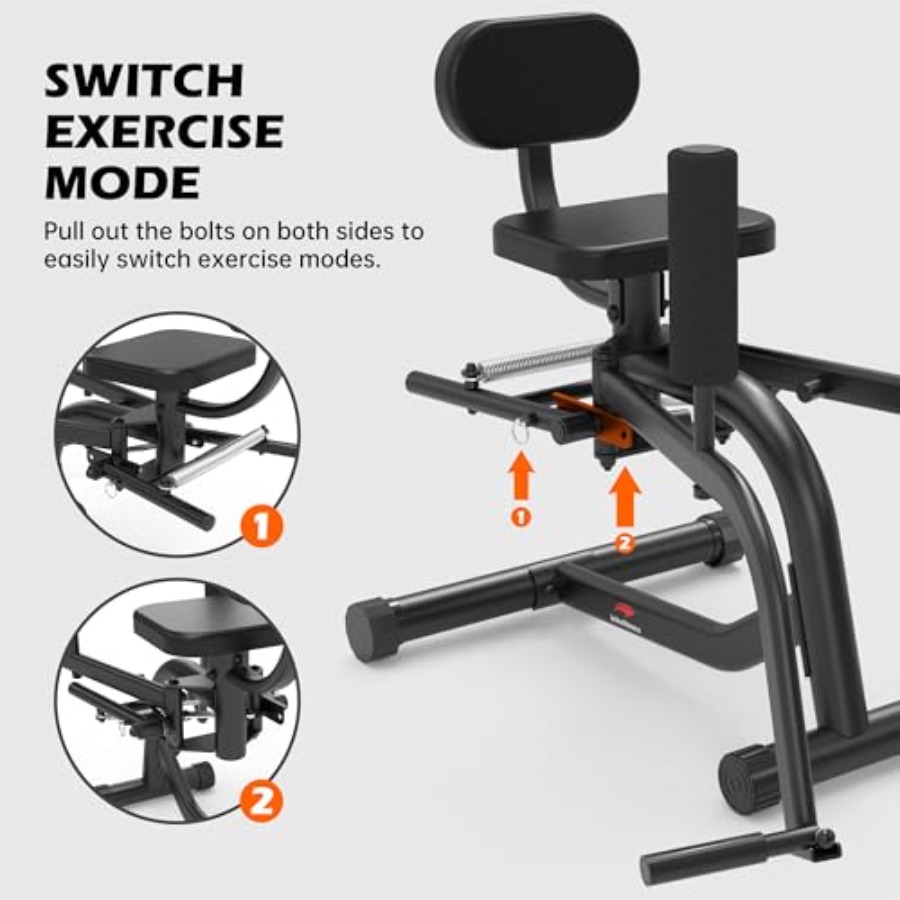 ホームジム用ヒップアブダクター＆太ももエクササイズマシン、厚 - Home Gym Leg Machine のレビューと価格