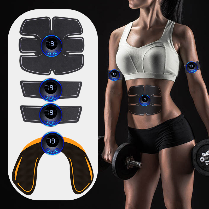 電気筋肉刺激マッサージ器,腹部,臀部,腕,脚,首,ヒップトレ - Home Gym App のレビューと価格