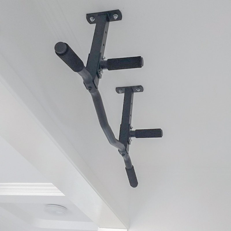 壁に取り付けられたプルアップバージムホーム多機能チンアップバ - Home Gym Leg Press のレビューと価格