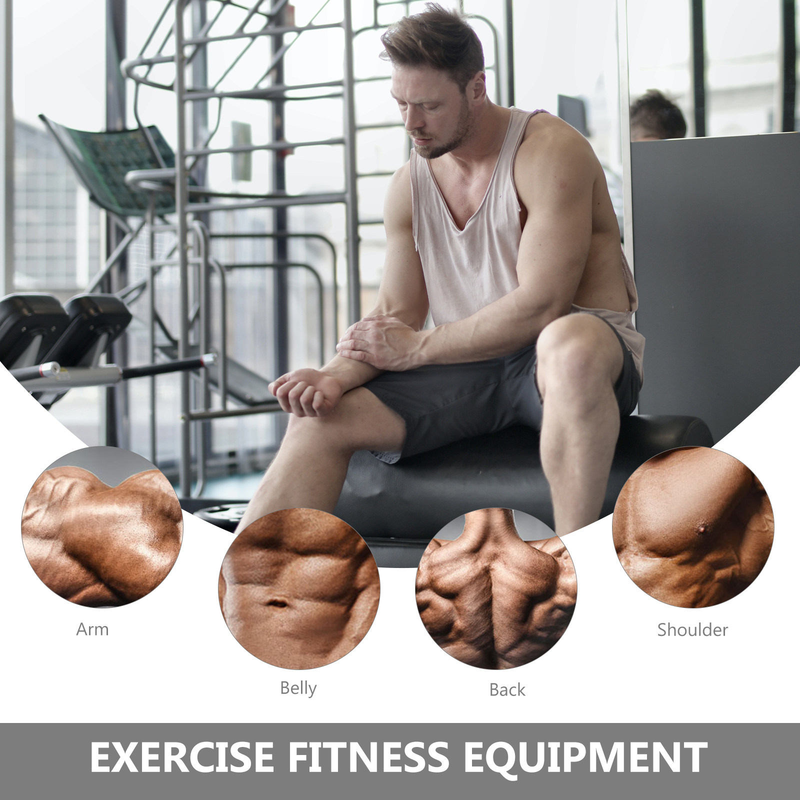 1セット マッスルトレーナー フィットネス プーリーケーブル - Home Gym Pulley System のレビューと価格