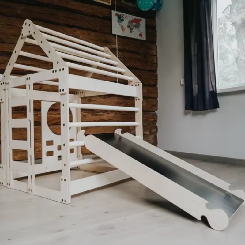 子供用プレイハウスと滑り台、幼児用クライミング遊具、家庭用屋 - Home Gym For Toddlers のレビューと価格