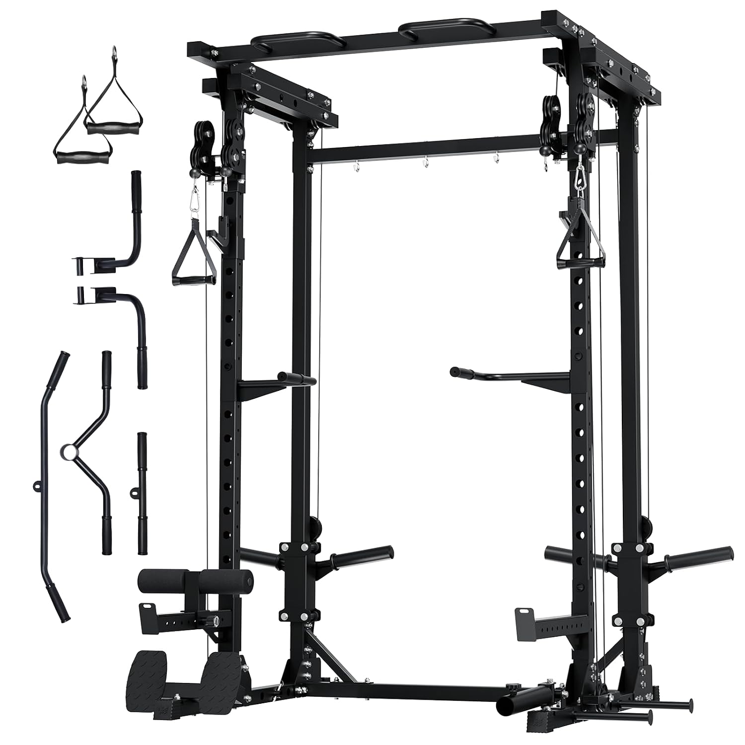 Drone3パワーラック、2500ポンド多機能ホームジムスク - Home Gym Pulley System のレビューと価格