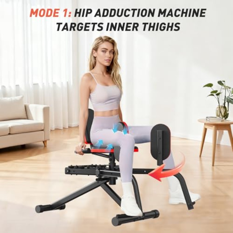 ホームジム用ヒップアブダクター・アダクターマシン、スチールフ - Home Gym Leg Machine のレビューと価格