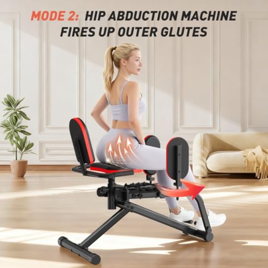 ホームジム用ヒップアブダクター・アダクターマシン、スチールフ - Home Gym Leg Machine のレビューと価格