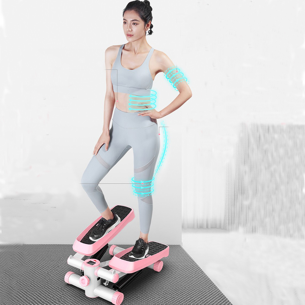 ポータブルホームジムミニフィットネスステッパー、LCDディス - Home Gym Leg Machine のレビューと価格