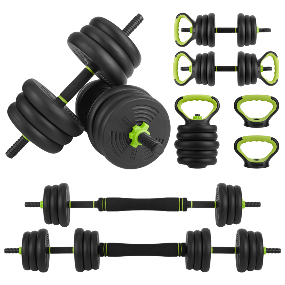 4 in 1調整可能なダンベルセット、44ポンドのフリーウェ - Home Gym Leg Press のレビューと価格