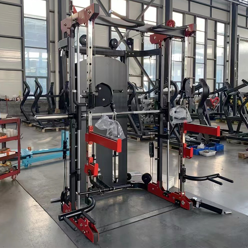 業務用マルチスミスマシンジム機器ホームジム多機能パワーケージ - Home Gym Leg Machine のレビューと価格