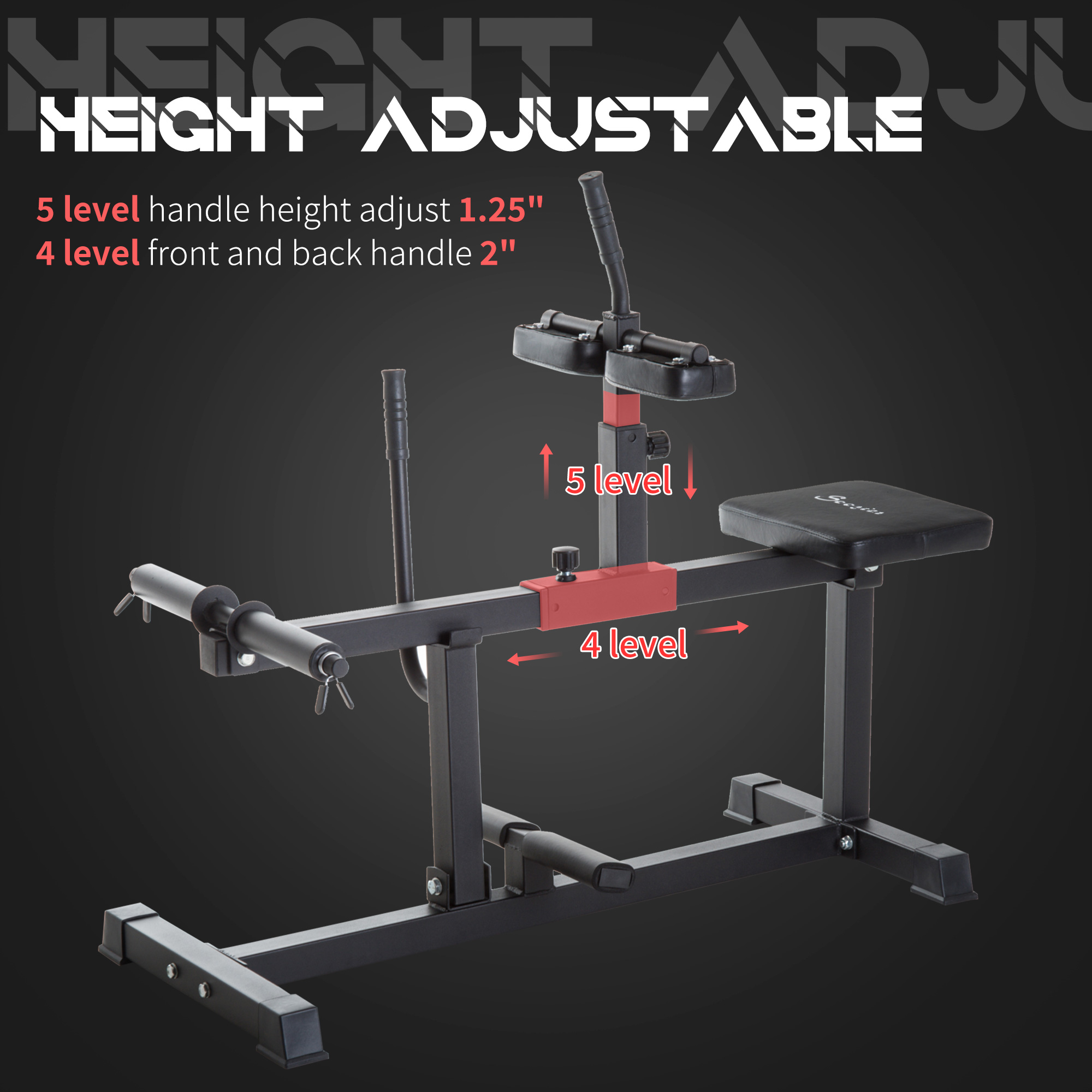 スチール製カーフレイズマシン、調整可能なレッグプレス、筋力ト - Home Gym Leg Machine のレビューと価格