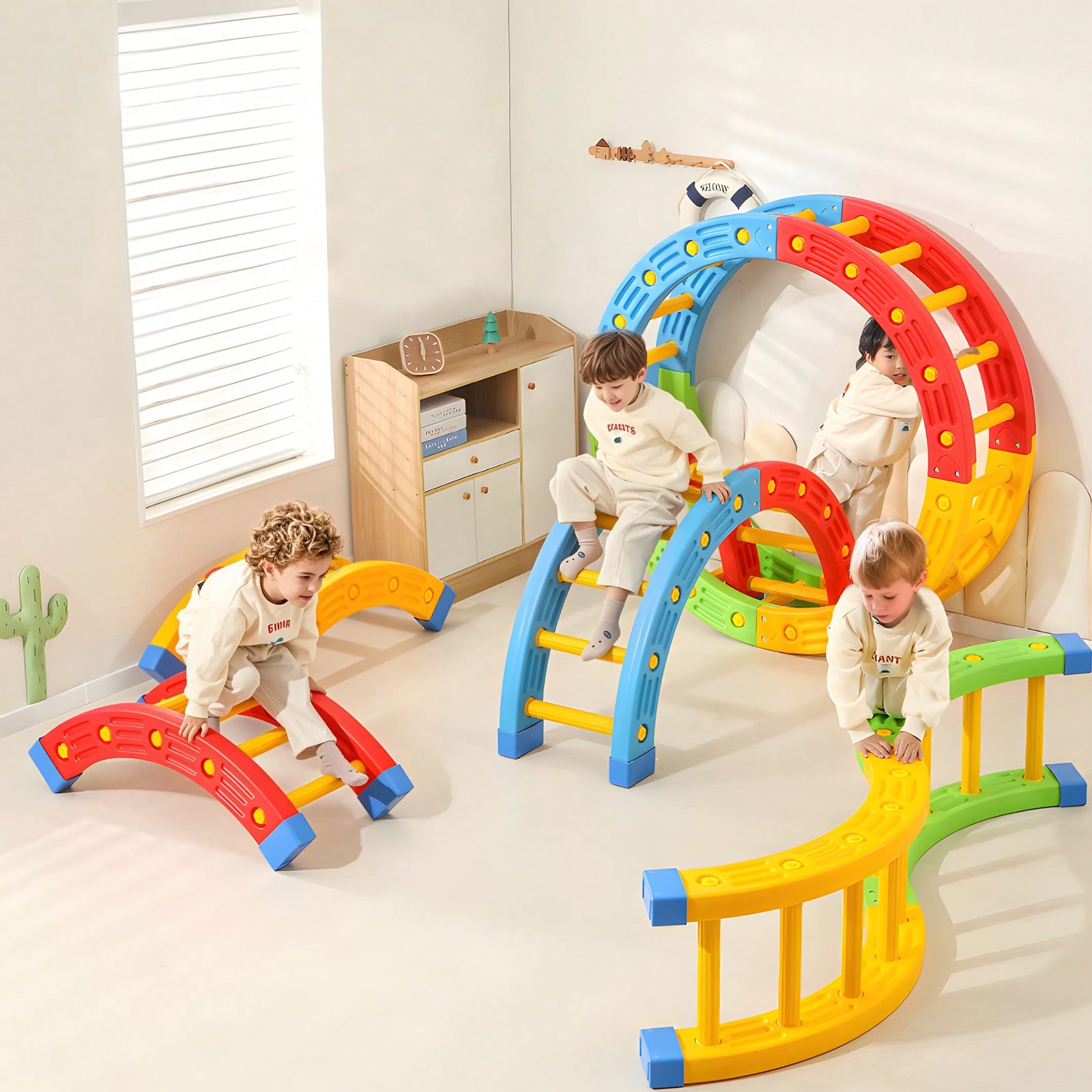 GCCSJ 2-in-1 折りたたみ式幼児用クライミングトイ - Home Gym For Toddlers のレビューと価格