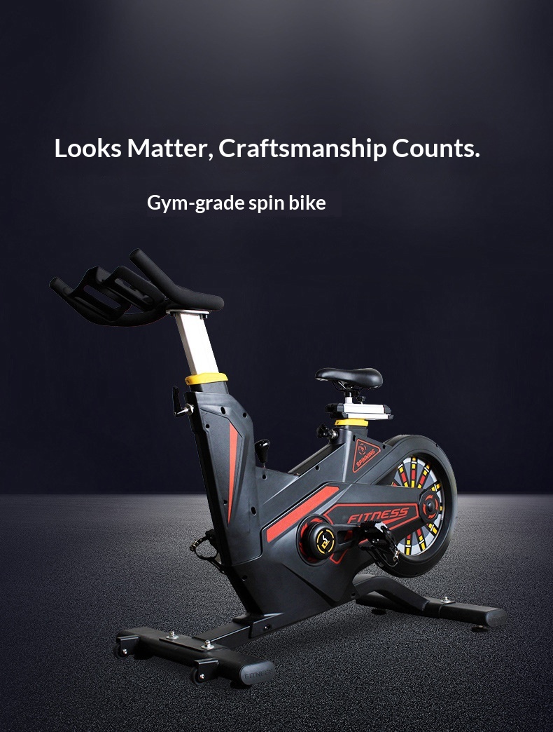 ベルトドライブ式マグネットスピンバイク スチール製 男女兼用 - Home Gym Luxury Design のレビューと価格