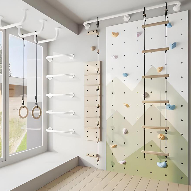子供用室内遊具ジムクライマー、滑り台、リング、はしご付き、幼 - Home Gym For Toddlers のレビューと価格
