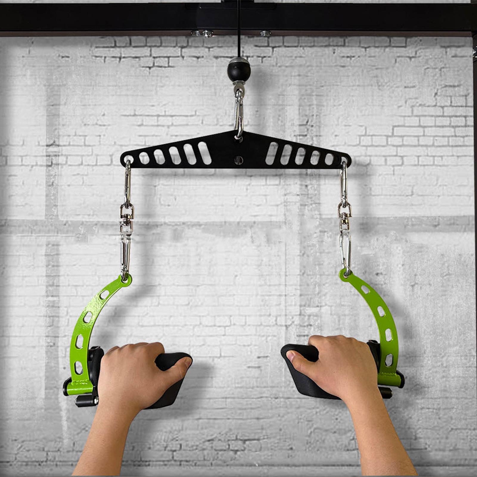 ケーブルマシンアタッチメントプーリーシステムアダプタープレー - Home Gym Pulley System のレビューと価格