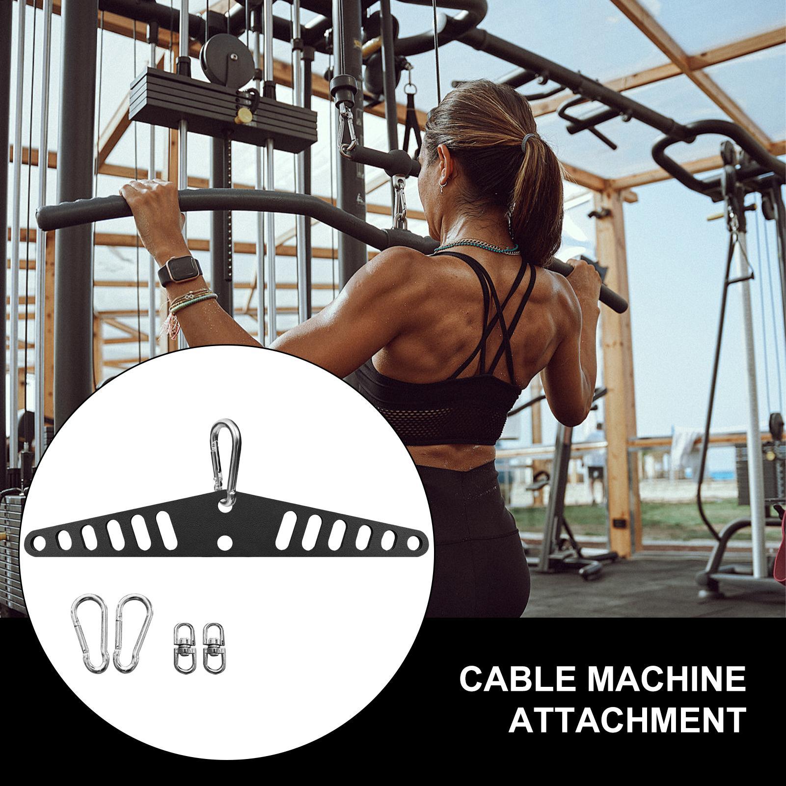 ケーブルマシンアタッチメントプーリーシステムアダプタープレー - Home Gym Pulley System のレビューと価格