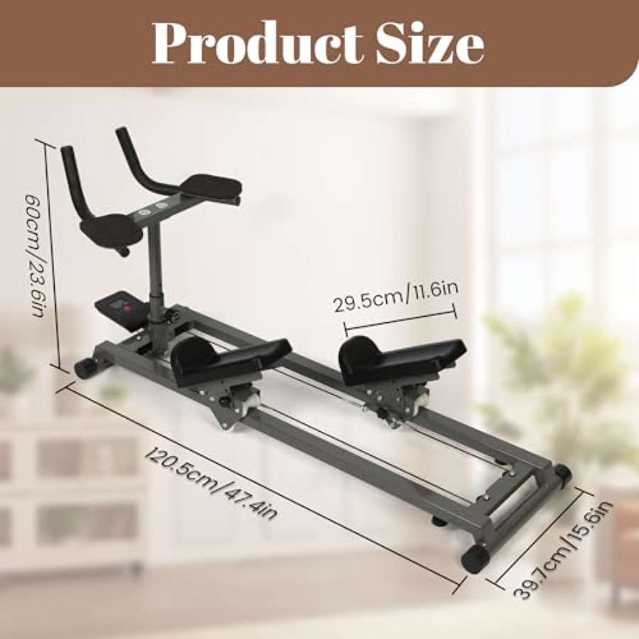 ホームジム機器：脊椎の回転とストレッチ機能付きエクササイズク - Home Gym Leg Machine のレビューと価格