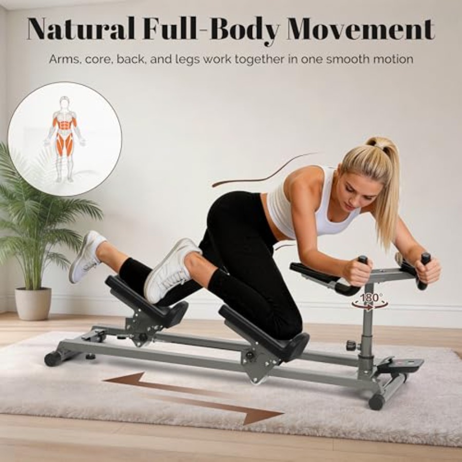 ホームジム機器：脊椎の回転とストレッチ機能付きエクササイズク - Home Gym Leg Machine のレビューと価格