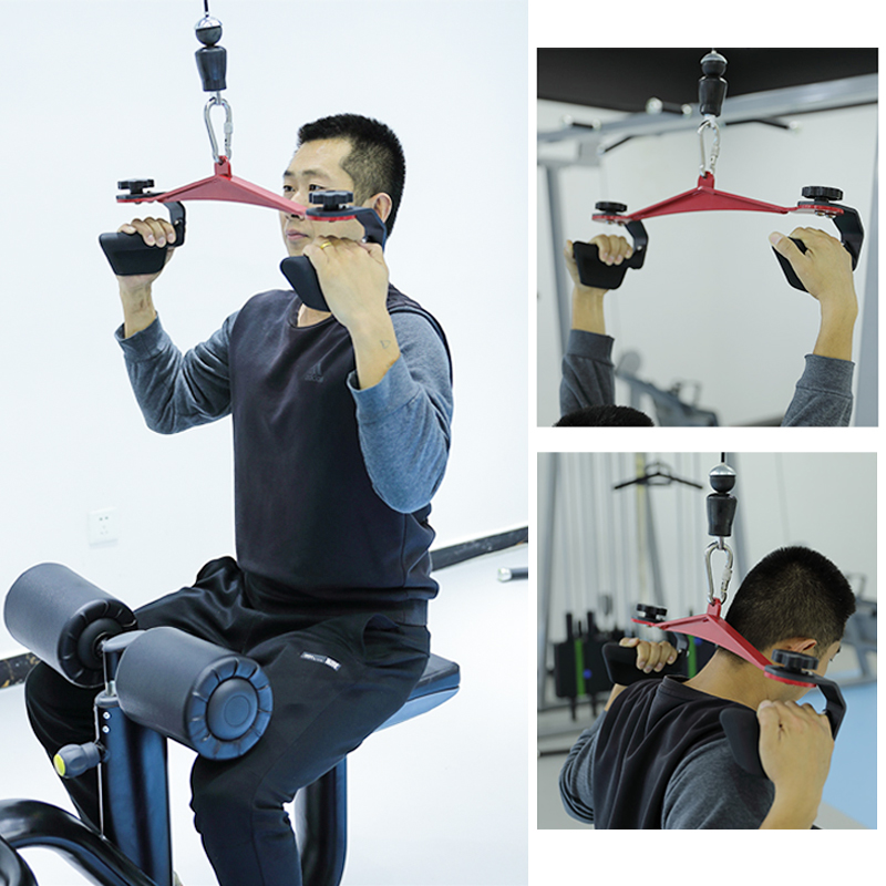 調整可能なフィットネスラットプルダウンバージムプーリーケーブ - Home Gym Pulley System のレビューと価格